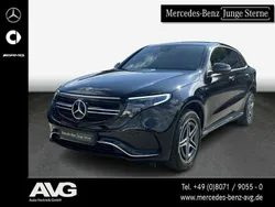 Schwarz Gebraucht 2022 Mercedes EQC400 AMG line SUV | 36.800 € (Guter Preis)