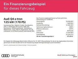 Grau Gebraucht 2021 Audi Q4 Sportback e-tron Basis SUV | 29.950 €