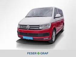 Candyweiß/kirschrot Gebraucht 2017 VW T6 Comfortline Van | 38.880 € (Guter Preis)
