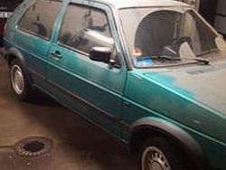 Grün Gebraucht 1990 VW Golf II Kleinwagen | 2.500 €