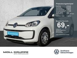 Weiß Gebraucht 2021 VW up! move up! Kleinwagen | 10.980 € (Guter Preis)