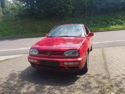 Rot Gebraucht 1996 VW Golf Cabriolet Cabrio | 2.700 € (Guter Preis)
