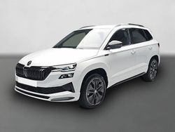 Moonweiss metallic Neu 2025 Skoda Karoq SportLine SUV | 42.600 € (Fairer Preis)