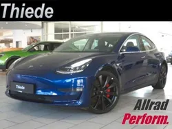 Blau Gebraucht 2019 Tesla Model 3 Performance Limousine | 21.820 € (Fairer Preis)