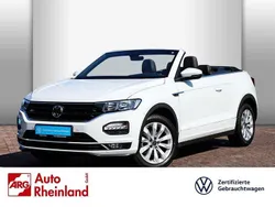 Weiss Gebraucht 2021 VW T-Roc Cabriolet R-line Cabrio | 27.747 € (Fairer Preis)