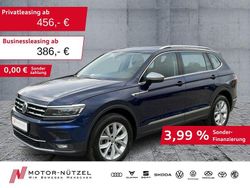 Atlantik blue metallic Gebraucht 2021 VW Tiguan Allspace Highline SUV | 34.930 € (Guter Preis)