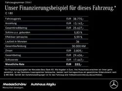 Unilack polarweiß Gebraucht 2024 Mercedes C180 Avantgarde Limousine | 38.769 € (Fairer Preis)