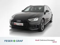 Mythosschwarz metallic Gebraucht 2022 Audi A4 Ambiente Kombi | 33.990 € (Teuer)