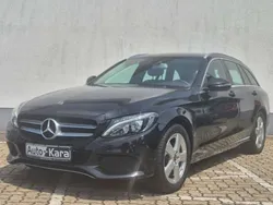 Obsidianschwarz metallic (metallic) Gebraucht 2017 Mercedes C200 Kombi | 22.990 € (Fairer Preis)