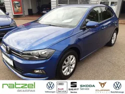 Blau Gebraucht 2021 VW Polo Highline Kleinwagen | 14.890 € (Superpreis)