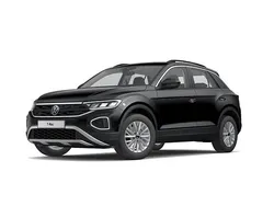 Schwarz Gebraucht 2023 VW T-Roc Life SUV | 24.895 € (Guter Preis)