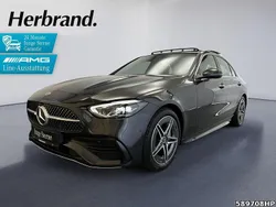 Metalliclack graphitgrau Gebraucht 2024 Mercedes C200 AMG Limousine | 43.990 € (Teuer)