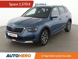 Blau Gebraucht 2022 Skoda Kamiq ScoutLine SUV | 23.820 € (Guter Preis)