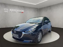 Onyxschwarz metallic Gebraucht 2021 Mazda 2 Sports-Line Kleinwagen | 13.490 € (Fairer Preis)