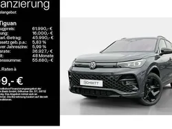 Grau Neu 2024 VW Tiguan R-line SUV | 61.990 € (Teuer)