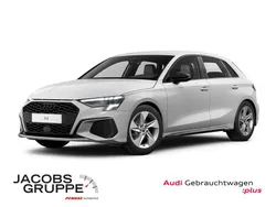 Ibisweiss Gebraucht 2023 Audi A3 Sportback S-Line Limousine | 23.420 € (Fairer Preis)