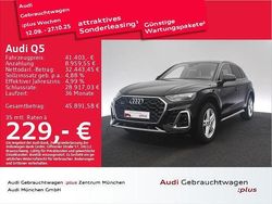 Schwarz Gebraucht 2022 Audi Q5 S-Line SUV | 41.403 € (Fairer Preis)