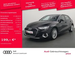 Schwarz Gebraucht 2022 Audi A3 Sportback e-tron Advanced Limousine | 23.480 € (Fairer Preis)