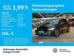 Grenadillschwarz metallic Gebraucht 2024 VW Golf VIII Goal Limousine | 25.730 €