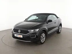 Schwarz Gebraucht 2021 VW T-Roc Cabriolet Style Cabrio | 22.570 € (Fairer Preis)