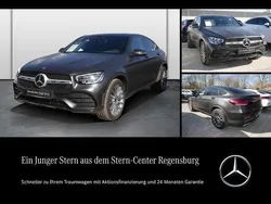 Metalliclack hightechsilber Gebraucht 2023 Mercedes GLC220 AMG Coupé | 58.789 € (Fairer Preis)