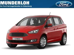 Rot Gebraucht 2019 Ford Grand C-Max Titanium Van / Kleinbus | 15.990 € (Fairer Preis)
