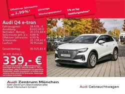 Gletscherweiß metallic Gebraucht 2023 Audi Q4 e-tron Comfort SUV | 28.678 € (Guter Preis)