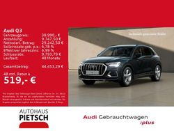 Mythosschwarz metallic Gebraucht 2025 Audi Q3 Advanced SUV | 38.990 € (Fairer Preis)
