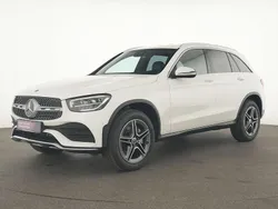 Polarweiss Gebraucht 2022 Mercedes GLC300e AMG line SUV | 37.849 € (Fairer Preis)