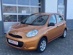 Orange Gebraucht 2011 Nissan Micra Visia Kleinwagen | 4.444 € (Etwas zu teuer)