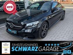 Obsidianschwarz metalliclack Gebraucht 2020 Mercedes C220 AMG line Coupé | 29.990 € (Guter Preis)