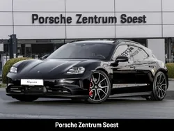 Schwarz Neu 2024 Porsche Taycan 4S Sport Turismo Limousine | 162.587 € (Teuer)