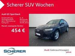 Mythosschwarz metallic (metallic) Gebraucht 2025 Audi Q5 Sportback Ambiente SUV | 50.850 € (Guter Preis)