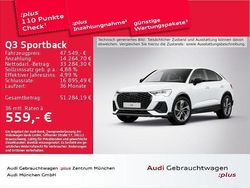 Weiß Gebraucht 2025 Audi Q3 Sportback S-Line SUV | 47.549 € (Teuer)