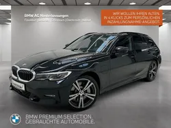 Schwarz Gebraucht 2021 BMW 330e Sport Line Kombi | 34.490 € (Teuer)