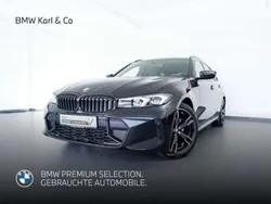Saphirschwarz metallic Gebraucht 2024 BMW 318 Shadowline Kombi | 38.378 € (Teuer)