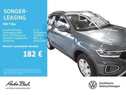 Blau (petroleum blue metallic) Gebraucht 2024 VW T-Roc Pro SUV | 23.940 € (Guter Preis)