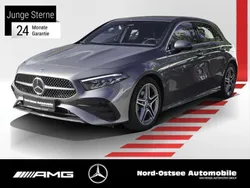 Metalliclack mountaingrau Gebraucht 2024 Mercedes A200 AMG Limousine | 31.890 € (Fairer Preis)