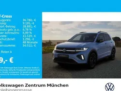 Blau Neu 2025 VW T-Cross R-line SUV | 36.780 € (Teuer)