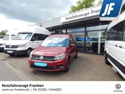 Rot Gebraucht 2020 VW Caddy Maxi Trendline Van / Kleinbus | 19.245 € (Superpreis)