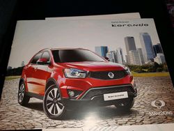 Rot Gebraucht 2014 Ssangyong (KGM) Korando SUV | 8.900 € (Fairer Preis)