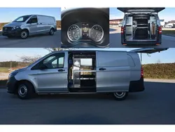 Brillantsilber metallic Gebraucht 2022 Mercedes Vito Van / Kleinbus | 29.985 € (Superpreis)