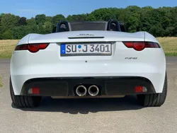Weiß Gebraucht 2018 Jaguar F-Type Cabrio | 47.999 € (Fairer Preis)