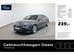 Grau Gebraucht 2018 Audi A5 Sportback S-Line Limousine | 28.880 € (Fairer Preis)