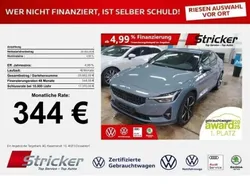 Silber (thunder grey) Gebraucht 2023 Polestar 2 Pilot-lite Limousine | 28.950 € (Superpreis)