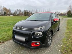 Schwarz Gebraucht 2017 Citroën C3 PureTech Kleinwagen | 9.600 € (Fairer Preis)