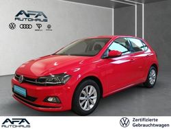 Rot Gebraucht 2018 VW Polo Highline Kleinwagen | 16.509 € (Fairer Preis)