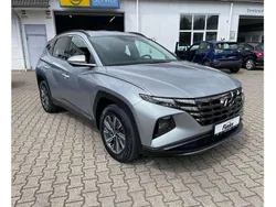 Shimmering silver / met Gebraucht 2021 Hyundai Tucson Select SUV | 25.990 € (Guter Preis)