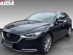 Schwarz Gebraucht 2022 Mazda 6 Sports-Line Kombi | 22.450 € (Superpreis)