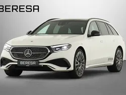 Polarweiß Gebraucht 2024 Mercedes E220 AMG Kombi | 74.180 €